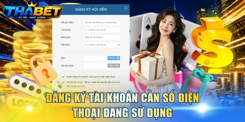 Home 21 Đăng ký tài khoản cần số điện thoại đang sử dụng