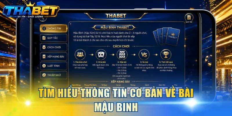 Bài Mậu Binh - Game Đổi Thưởng Thịnh Hành Tại THABET 2 Tìm hiểu thông tin cơ bản về bài Mậu Binh