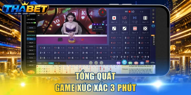 Xúc Xắc 3 Phút - Hướng Dẫn Cách Chơi Và Bí Kíp Thắng Lớn 2 Tổng quát game Xúc Xắc 3 phút